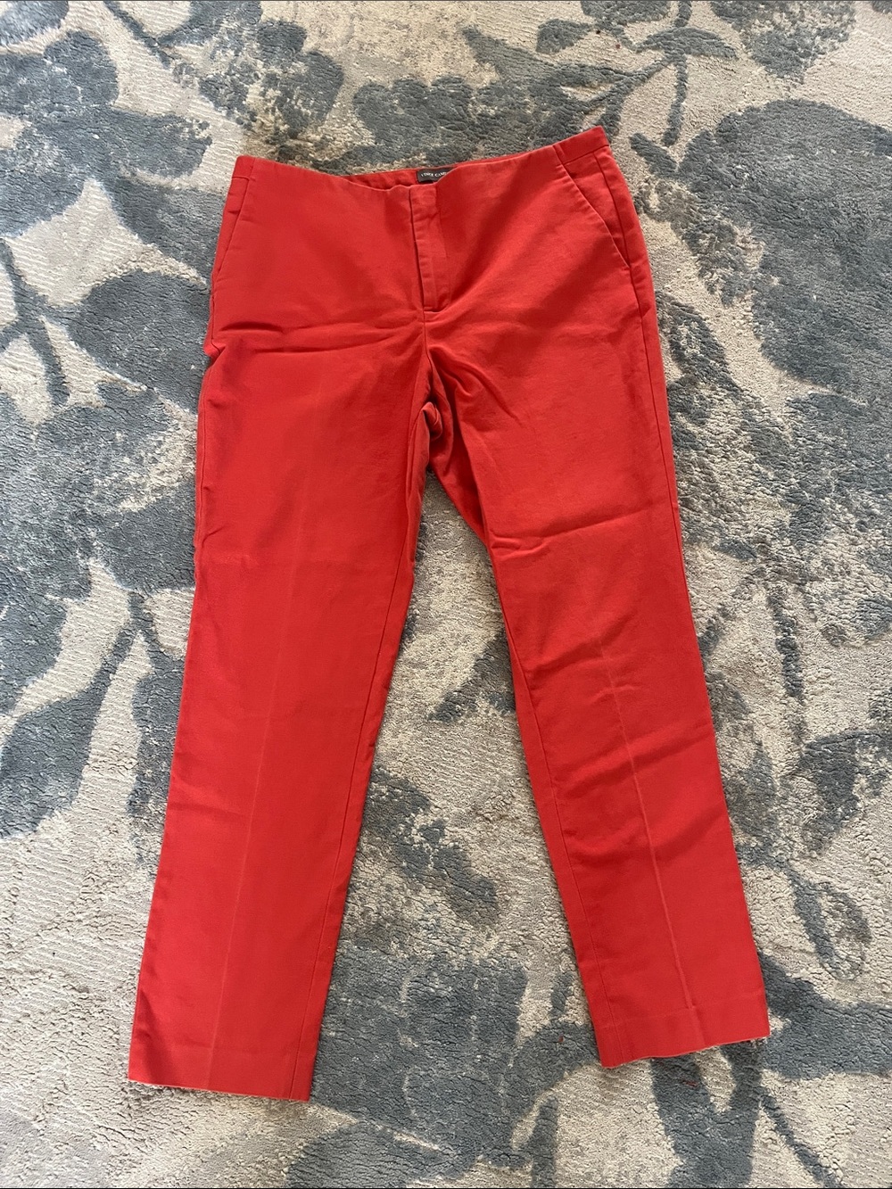 Vince Camuto Red Slim Casual Pants